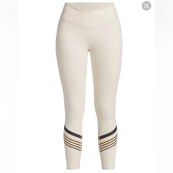 WeWoreWhat Surplice Bandanna Stripes Leggings. NWT! Sz L - Picture 6 of 11